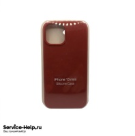 Чехол Silicone Case для iPhone 13 Mini (тёмно-красный) №33 COPY AAA+ - Service-Help.ru