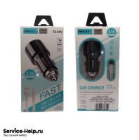 Автомобильное зарядное устройство (АЗУ) Ansty CAR-03 3.1A USB/USB Fast Charger (чёрный) - Service-Help.ru