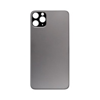 Задняя крышка для iPhone 11 PRO (серый космос) (ув. вырез камеры) + (СЕ) + логотип ORIG Завод - Service-Help.ru