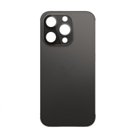 Задняя крышка для iPhone 14 Pro (чёрный) (ув. вырез камеры) + (СЕ) + логотип ORIG Завод - Service-Help.ru