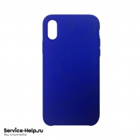Чехол Silicone Case для iPhone X / XS (ультра синий) без логотипа №40 COPY AAA+* - Service-Help.ru