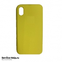 Чехол Silicone Case для iPhone X / XS (жёлтый) без логотипа №4 COPY AAA+* - Service-Help.ru