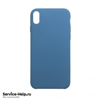 Чехол Silicone Case для iPhone X / XS (голубая пудра) без логотипа №53 COPY AAA+* - Service-Help.ru