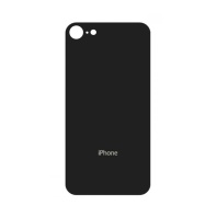 Задняя крышка для iPhone SE 2020 (чёрный) + (СЕ) + логотип ORIG завод - Service-Help.ru