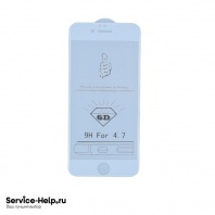 Стекло защитное 6D для iPhone 6/6S (белый)* - Service-Help.ru