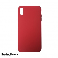 Чехол Silicone Case для iPhone XS MAX (красный) №2 ORIG Завод* - Service-Help.ru