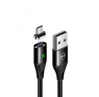 Кабель Micro USB - USB (CA-6520) "MAGNETIC" 4А длина 1,2м (чёрный) * - Service-Help.ru
